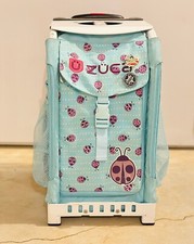Zuca rolling sport bag and frame seat Ladybug