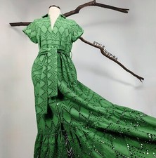 ZARA 💚 KLEID MIDIKLEID HEMDBLUSENKLEID BESTICKT LOCHSTICKEREI BAUMWOLLE GÜRTEL