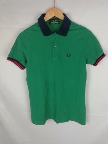 FRED PERRY SPECIAL EDITION Polo Maniche Corte Maglia T-Shirt Tg 40 SLIM FIT  Uomo | eBay