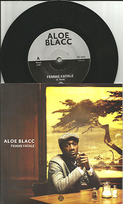 ALOE BLACC Femme Fatale w/ INSTRUMENTAL LIMITED 7 Inch Vinyl Velvet Underground
