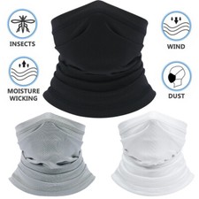 Cooling Neck Gaiter Bandana Motorcycle Cycling Tube Scarf Half Face Mask Cover