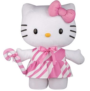 Hello Kitty Holiday Greeter Candy Cane Plush Christmas Sanrio Cvs