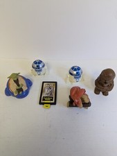 Star Wars Lot Burger King Toys R2D2 Yoda Chewbacca, JarJar