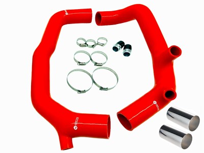 For BMW 335 N54 2011   2012 E92 air intake 2'' inch (RED) inlets
