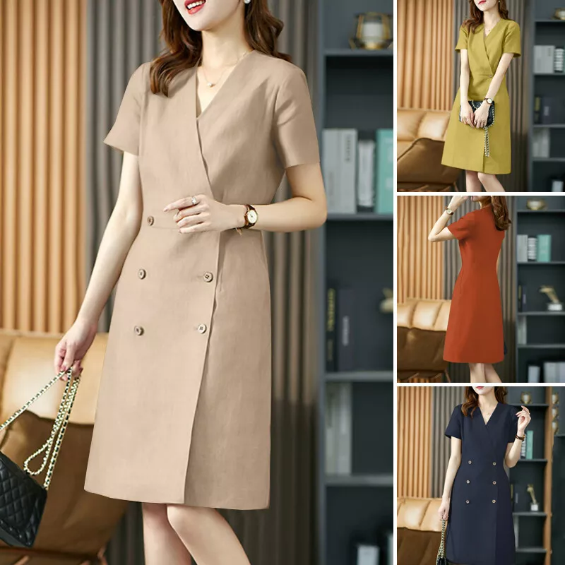Ladies khaki shirt dress sales