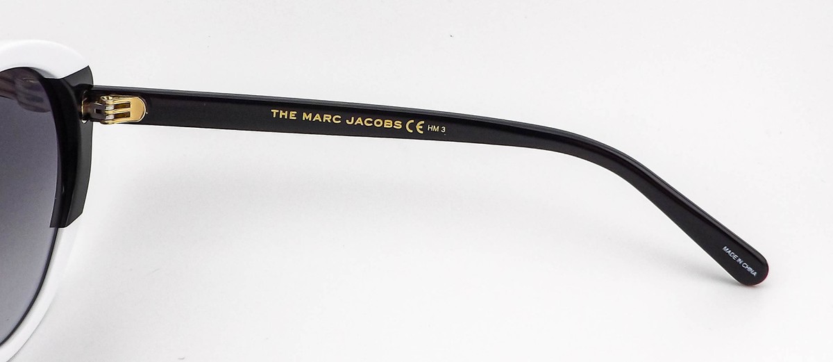 Marc Jacobs Marc 520/S White/Black Sunglasses 80S/FQ 56-20  display picture 2
