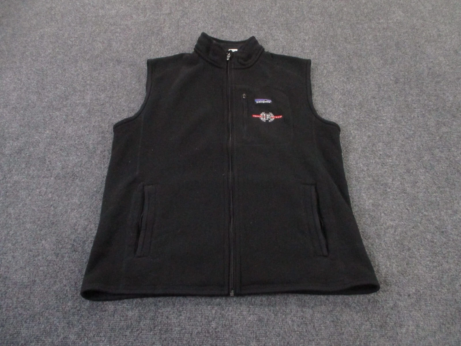 Patagonia Jacket Men XL Black Vest Better Sweater Fleece Jumper Camping Hiking