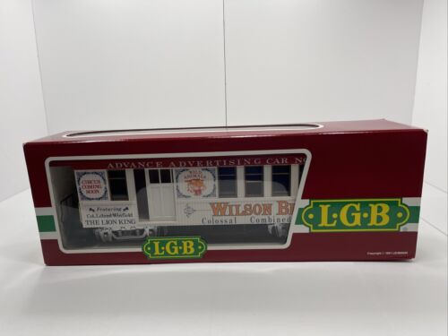 L•G•B LEHMANN GROSS BAHN THE BIG TRAIN MODEL 3181-DG WILSON BROTHERS ADVERTISING - Picture 1 of 12