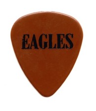 Eagles Single-Sided Brown/Black Guitar Pick - 1994 Hell Freezes Over Tour