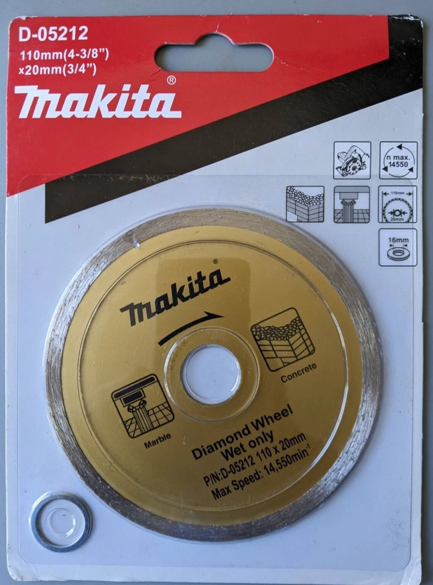 Makita D-05212 Accessories, Diamond Wheels for Cutters 