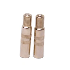2 Brass Air 39 mm Tire Valve Extension Extender Adapter for Electric Scooter Bke