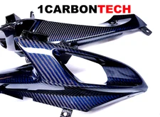 06 07 2006-2007 SUZUKI GSXR GSX R 600 750 BLUE HYBRID CARBON FIBER INTAKE COVERS