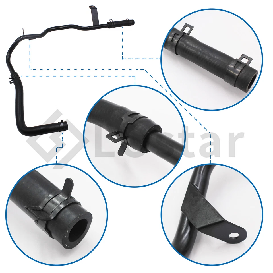 HVAC Heater Hose Assembly For 2001-07 Chrysler Town+Country Dodge Grand Caravan - Imagem 2 de 4