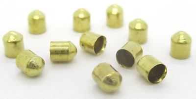 Peco R-30 -12 X 00 Échelle Laiton Axes Roulements 3.15mm L X 2.5mm Diamètre X - Photo 1/4