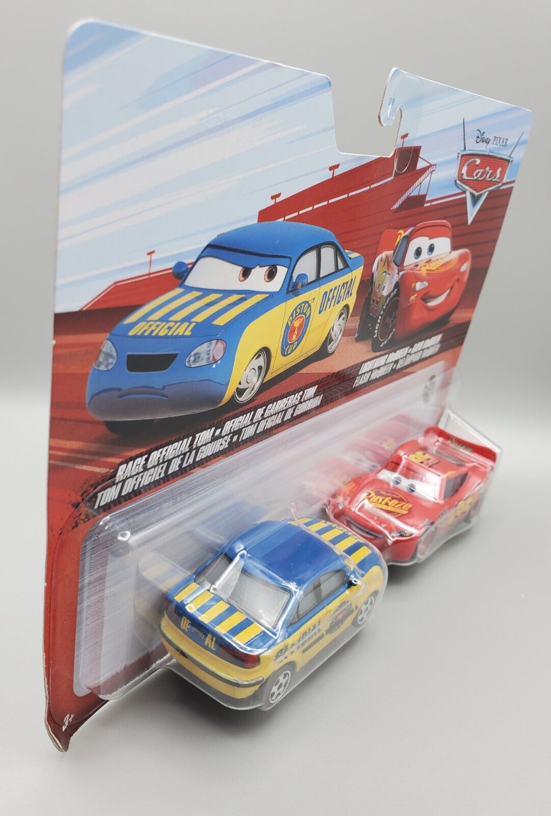 Disney Pixar Cars 3, Race Official Tom & Lightning McQueen 2-Pack