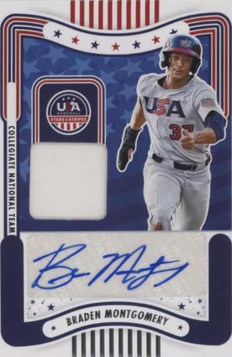 2024 Panini Stars and Stripes - Braden Montgomery #SM-BM - 1 of 1