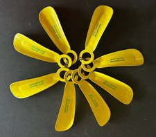 8 Rare Mid-Century Knickerbocker Country Club Advertising Shoe Horns w/ chain