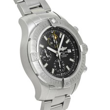 Breitling Avenger Chronograph 45 A13317101B1A1 Black Men Stainless Steel #W2037 4