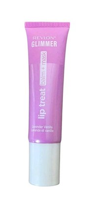 Revlon Glimmer Lip Treat Balm & Mask Lavender Vanilla #004 Scented