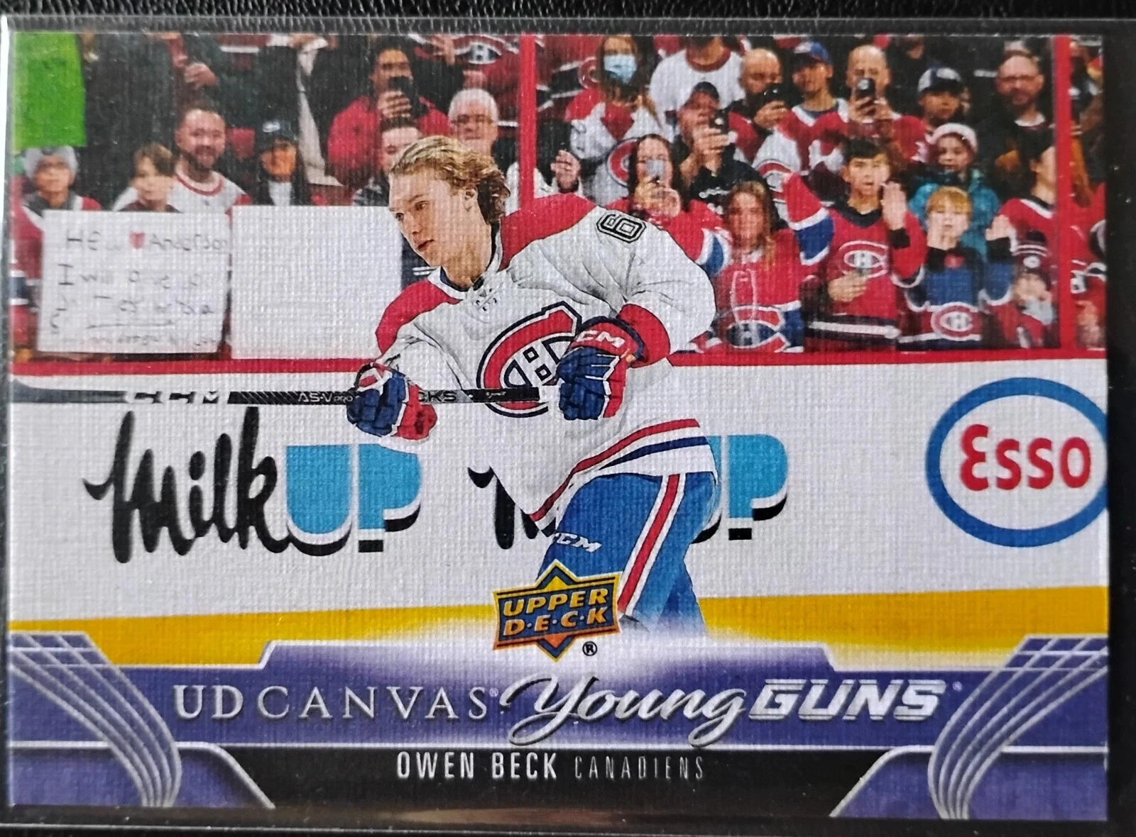 🔥23-24 Upper Deck Series 1 Young Guns Canvas Owen Beck🔥