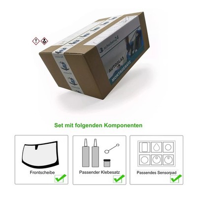 Frontscheibe Windschutzscheibe für VW Scirocco ab Bj, 2008 mit Montagematerial