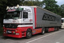 Truck Photo Mercedes-Benz Actros 1848 Tarpaulin Semi-Truck Germany White K�chl #e1nh