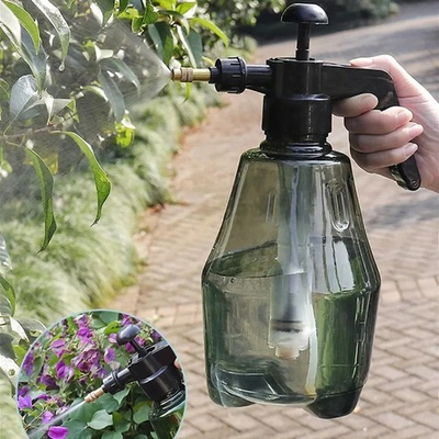 #ad Garden Pressure Sprayer Adjustable Nozzle Watering Can Plant Mister Car $14.99