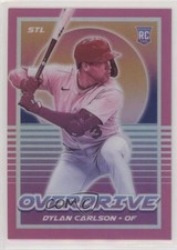 2021 Panini Chronicles Overdrive Pink Prizm 4/50 Dylan Carlson #21 0h28