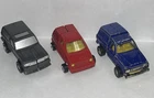 1980's Select Converters Mini Bots Red Hatchback+Blue Blazer +Scratch READ