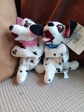New Disney Store Plush 101 Dalmatians LUCKY  JEWEL Mini Bean Bag 8" New w/Tags