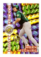 1996 Topps Stadium Club Members Only Power Packed - OAKLAND As Mark McGwire