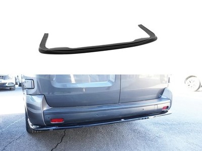 Rear Spoiler Lip for Toyota Proace Electric (MDZ/MPY) Long 2021- Black