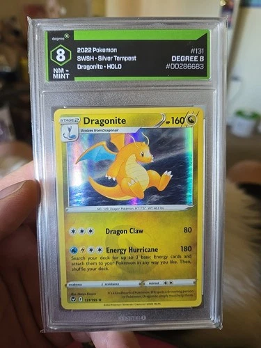 Pokémon Degree 8 Dragonite Silver Tempest Holo 131/195 2022 English Card