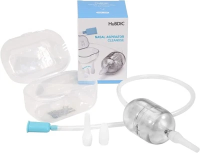 HUBDIC Newborn Baby Nasal Aspirator Nose Cleaner Hygienic Snot Cleaner Suction Sucker