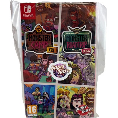 Monster Camp XXL Roadtrip XXL Doppelpack Super Rare Games #107 #108 Switch Neu