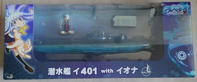 Paar Dot Aoki Hagane no Arpeggio Submarine I-401 with Iona Complete Figure