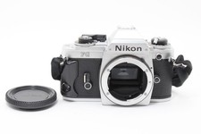 Nikon FG Silver 35mm Film Camera Testing Used From Japan