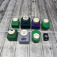 Scrapbooking Paper Punch Lot Paper Lot of 8 McGill Craft Activity Family Treas