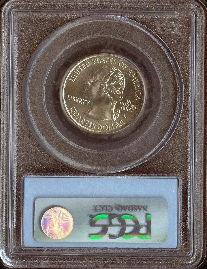 2009-D Puerto Rico Quarter PCGS MS66 Auction - Image 2 of 2