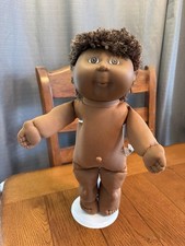 1990s Cabbage Patch Hasbro Kissin Kid AA African American Boy Mullet Hair TLC