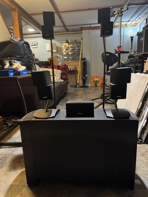 Bose Acoustimass 10 Series IV Home Theater System with Yamaha Receiver 