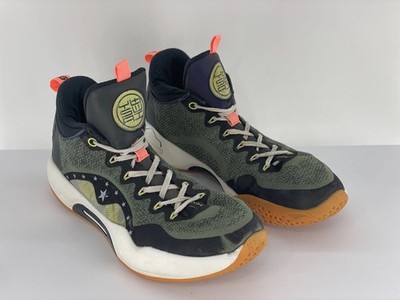 Li-Ning Wade All City 10 Basketball Shoes Olive Green Men's US 12
