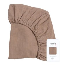 Crib Sheets   Organic Cotton Muslin Fitted Crib Sheet   Standard Size for Bab...