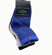 Tommy Hilfiger 4 Pairs Infant Socks Size 12-24 Months Multicolor 5334