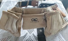 CLC Custom Leathercraft Leather Waist Adjustable Carpenter Tool Belt 175274 USA