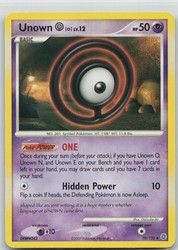 Unown [O] 70/132 Secret Wonders Uncommon