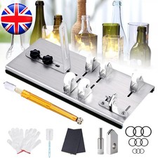 Glass Bottle Cutter Kit Adjustable Sizes 5 Wheels Round Glassbottle Cutting Tool