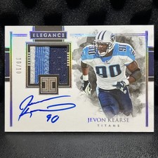 2018 Panini Impeccable Elegance Patches Auto Jevon Kearse #ERP-JK /10 Titans