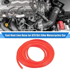 Fuel Vent Line Hose Tube 0.2"x394" Universal for ATV Dirt Bike Go Kart Orange