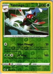Yanmega 009/159 Crown Zenith Reverse Holo Rare